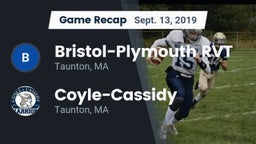 Recap: Bristol-Plymouth RVT  vs. Coyle-Cassidy  2019