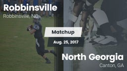 Matchup: Robbinsville vs. North Georgia  2017