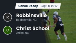 Recap: Robbinsville  vs. Christ School 2017