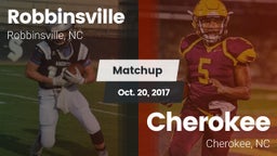 Matchup: Robbinsville vs. Cherokee  2017