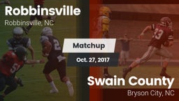 Matchup: Robbinsville vs. Swain County  2017