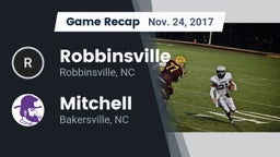 Recap: Robbinsville  vs. Mitchell  2017