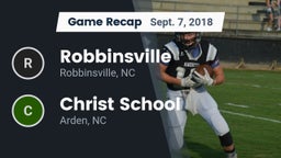 Recap: Robbinsville  vs. Christ School 2018