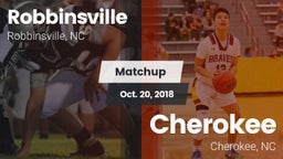 Matchup: Robbinsville vs. Cherokee  2018