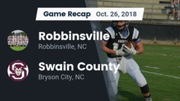 Recap: Robbinsville  vs. Swain County  2018
