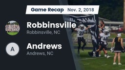 Recap: Robbinsville  vs. Andrews  2018