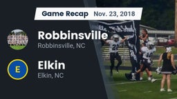 Recap: Robbinsville  vs. Elkin  2018