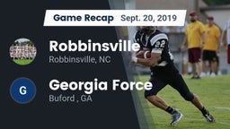 Recap: Robbinsville  vs. Georgia Force 2019