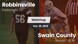 Matchup: Robbinsville vs. Swain County  2019