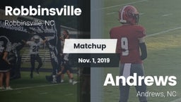 Matchup: Robbinsville vs. Andrews  2019
