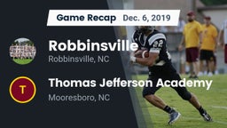 Recap: Robbinsville  vs. Thomas Jefferson Academy  2019