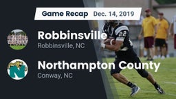 Recap: Robbinsville  vs. Northampton County  2019