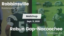 Matchup: Robbinsville vs. Rabun Gap-Nacoochee  2020