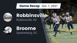 Recap: Robbinsville  vs. Broome  2021