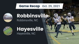 Recap: Robbinsville  vs. Hayesville 2021