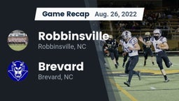 Recap: Robbinsville  vs. Brevard  2022