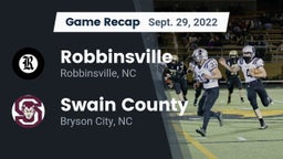 Recap: Robbinsville  vs. Swain County  2022