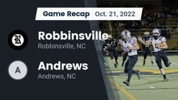 Recap: Robbinsville  vs. Andrews  2022