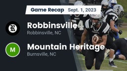 Recap: Robbinsville  vs. Mountain Heritage  2023