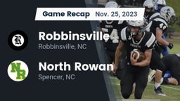Recap: Robbinsville  vs. North Rowan  2023