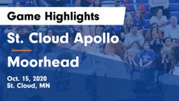 St. Cloud Apollo  vs Moorhead  Game Highlights - Oct. 15, 2020