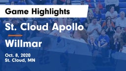 St. Cloud Apollo  vs Willmar  Game Highlights - Oct. 8, 2020