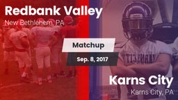 Matchup: Redbank Valley vs. Karns City  2017