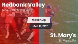 Matchup: Redbank Valley vs. St. Mary's  2017