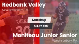 Matchup: Redbank Valley vs. Moniteau Junior Senior  2017