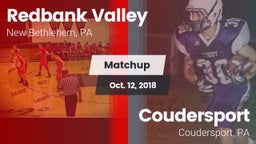 Matchup: Redbank Valley vs. Coudersport  2018