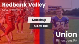Matchup: Redbank Valley vs. Union  2018
