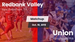 Matchup: Redbank Valley vs. Union  2019