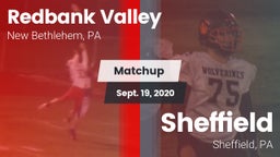 Matchup: Redbank Valley vs. Sheffield  2020