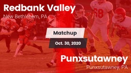 Matchup: Redbank Valley vs. Punxsutawney  2020