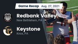 Recap: Redbank Valley  vs. Keystone  2021