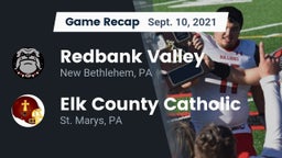 Recap: Redbank Valley  vs. Elk County Catholic  2021