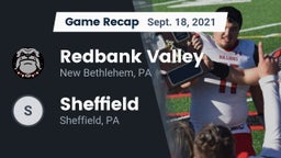 Recap: Redbank Valley  vs. Sheffield  2021