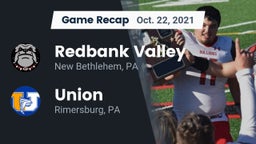 Recap: Redbank Valley  vs. Union  2021