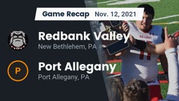 Recap: Redbank Valley  vs. Port Allegany  2021