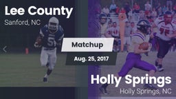 Matchup: Lee vs. Holly Springs  2017