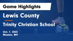 Lewis County  vs Trinity Christian School Game Highlights - Oct. 7, 2023