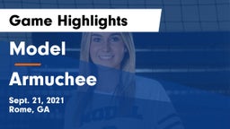 Model  vs Armuchee  Game Highlights - Sept. 21, 2021