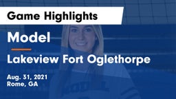 Model  vs Lakeview Fort Oglethorpe  Game Highlights - Aug. 31, 2021