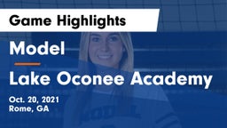 Model  vs Lake Oconee Academy Game Highlights - Oct. 20, 2021
