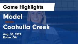 Model  vs Coahulla Creek  Game Highlights - Aug. 30, 2022