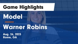Model  vs Warner Robins   Game Highlights - Aug. 26, 2023