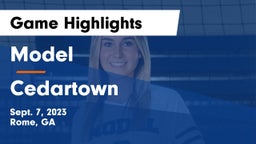 Model  vs Cedartown  Game Highlights - Sept. 7, 2023