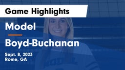 Model  vs Boyd-Buchanan  Game Highlights - Sept. 8, 2023