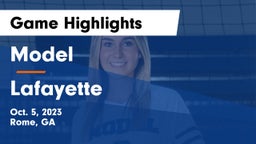 Model  vs Lafayette  Game Highlights - Oct. 5, 2023