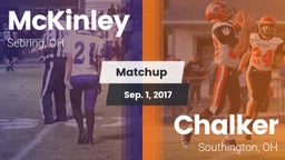 Matchup: McKinley vs. Chalker  2017